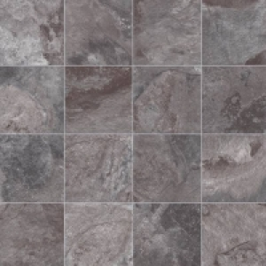 Pvc Otis Vinyl Flooring - Slate Tile Effect - 2x2m