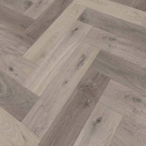 5.5mm Grey Oak Herringbone SPC Waterproof Rigid Vinyl Floori £61.25