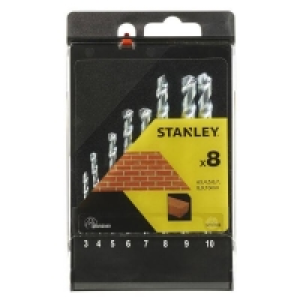 Stanley 8Pc Masonry Drill Bit Set - STA56040-QZ