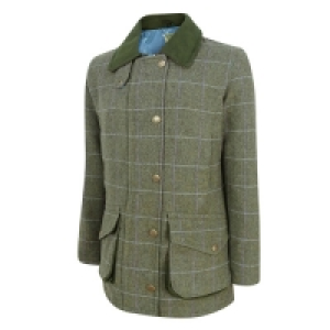 Hoggs of Fife Albany Lambswool W/P Shooting Jacket Green - L £149.99