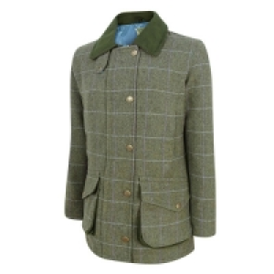 Hoggs of Fife Albany Lambswool W/P Shooting Jacket Green - L £149.99