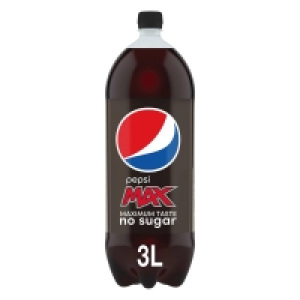Pepsi Max No Sugar Cola Bottle 3L £2.00