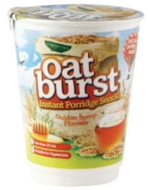 Poundstretcher  OATBURST INSTANT PORRIDGE SNACK GOLDEN SYRUP 64G