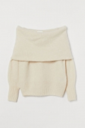 Off-the-shoulder jumper £16.00