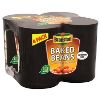 Iceland  Branston Baked Beans in a Rich and Tasty Tomato Sauce 4 x 41