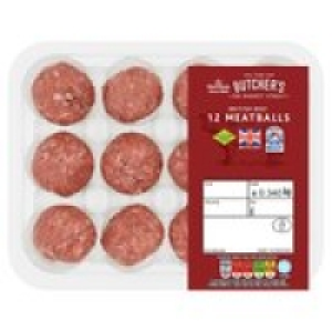 Morrisons 12 Beef Meatballs £2.00