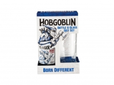 Lidl  Hobgoblin Bottle & Glass Gift Set