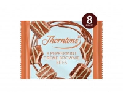 Thorntons 8 Peppermint Crème Brownie Bites
