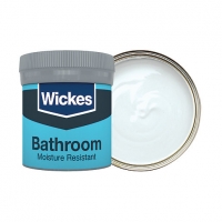 Wickes  Wickes Cloud - No.150 Bathroom Soft Sheen Emulsion Paint Tes