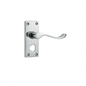 Wickes Monaco Victorian Scroll Privacy Door Handle - Chrome  £11.00