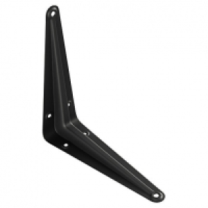 London Bracket Matt Black 225 x 175mm