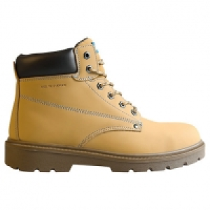 Tough Grit Oak Safety Boot - Tan Size 8