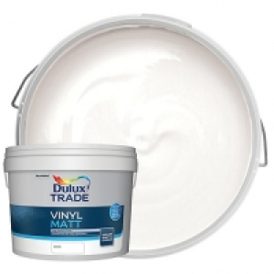 Wickes  Dulux Trade Vinyl Matt Emulsion Paint - White 10L