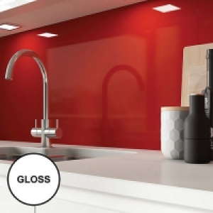 Wickes  AluSplash Splashback - Spanish Red 900 x 800mm