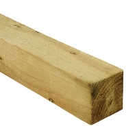 Wickes  Incised Timber Fence Post 75x75mmx1.8m
