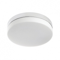 Wickes  Wickes Hudson Glass Flat Round LED Ceiling Light - 18W