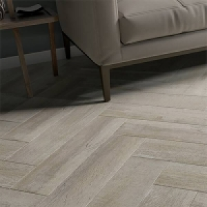 Porcelain Bergen Grey Floor Tile - 600 x 150mm