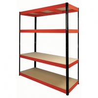 Wickes  Rb Boss Shelf Kit 4 Wood Shelves - 1800 x 1600 x 600mm 300kg