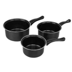3 Piece Saucepan Set £7.99