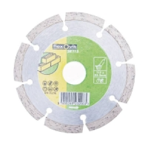 Flexovit Diamond Blade Segmented sintered General Purpose -  £8.00