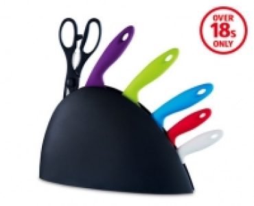Knife Set with Block