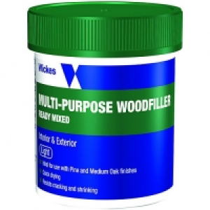Wickes Multi-Purpose Wood Filler Tub - Light 250g £4.00