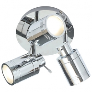 Spa Scorpius 105W Treble Ceiling Spotlight - Chrome &pound;59.00