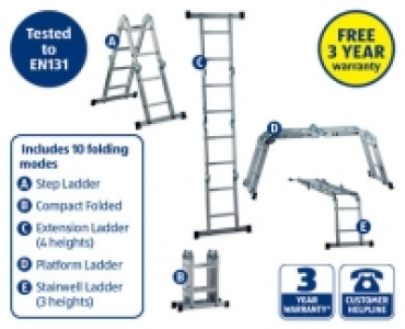 Multi-Purpose Folding Ladder