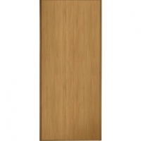 Wickes  Spacepro Sliding Wardrobe Door Oak Frame & Panel - 2220 x 91
