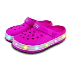 Town and Country Kids Light Up Cloggies Pink Size 12 / 30 £11.99