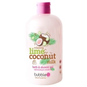 Bubble T Bath & Shower Gel 500ml - Lime & Coconut Milk