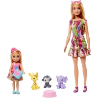 HomeBargains  Barbie & Chelsea The Lost Birthday Dolls and Pets