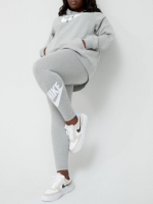 LittleWoods Nike Curve NSW Essential Futura Leggings - Grey