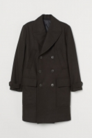 HM  Double-breasted wool-mix coat