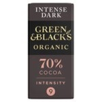 Morrisons  Green & Blacks Dark Chocolate Dark 70%