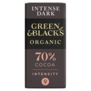 Green & Blacks Dark Chocolate Dark 70%