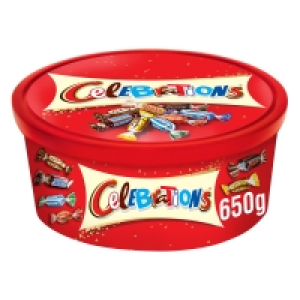 Iceland  Celebrations Chocolate Tub 650g