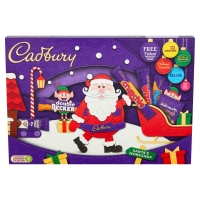 Iceland  Cadbury Santa Chocolate Selection Carton 145g