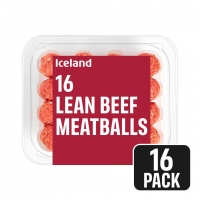 Iceland  Iceland 16 Lean Beef Meatballs 305g