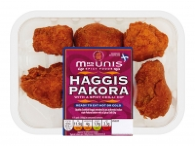 Mrs Unis Haggis Pakora £1.29