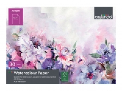 Crelando Sketch Pad or Watercolour Paper