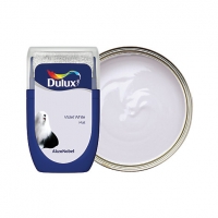 Wickes  Dulux Emulsion Paint - Violet White Tester Pot - 30ml