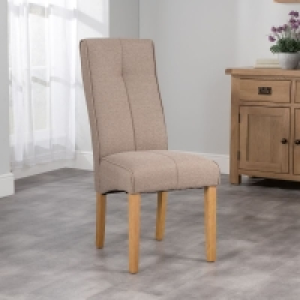 QDStores  Milan Dining Chair Brown