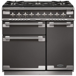 Rangemaster Elise 90cm Dual Fuel Range Cooker - Slate