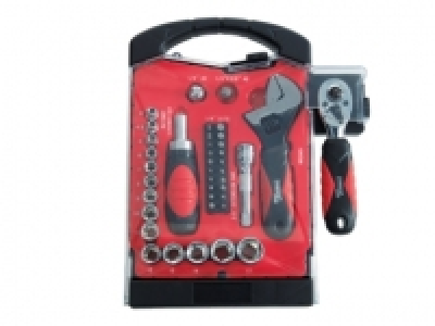 Lidl  POWERFIX Ratchet/ Socket Set