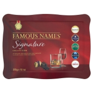 QDStores  Famous Names Signature Liqueur Tin 370g