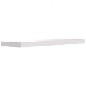 Floating Shelf Gloss White 900x235x38mm £18.00