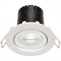 Wickes  Saxby Integrated LED Adjustable Cool White Dimmable Downligh