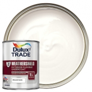 Dulux Trade Weathershield Exterior Flexible Undercoat Paint  £25.00