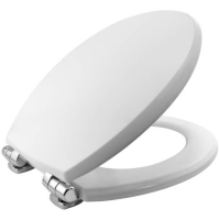 Homebase Ultrafix Fixings And Fitting Instru Bemis Madison Ultra-Fix White Toilet Seat